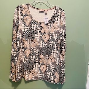 Ladies size 3 Chico shirt new with tag